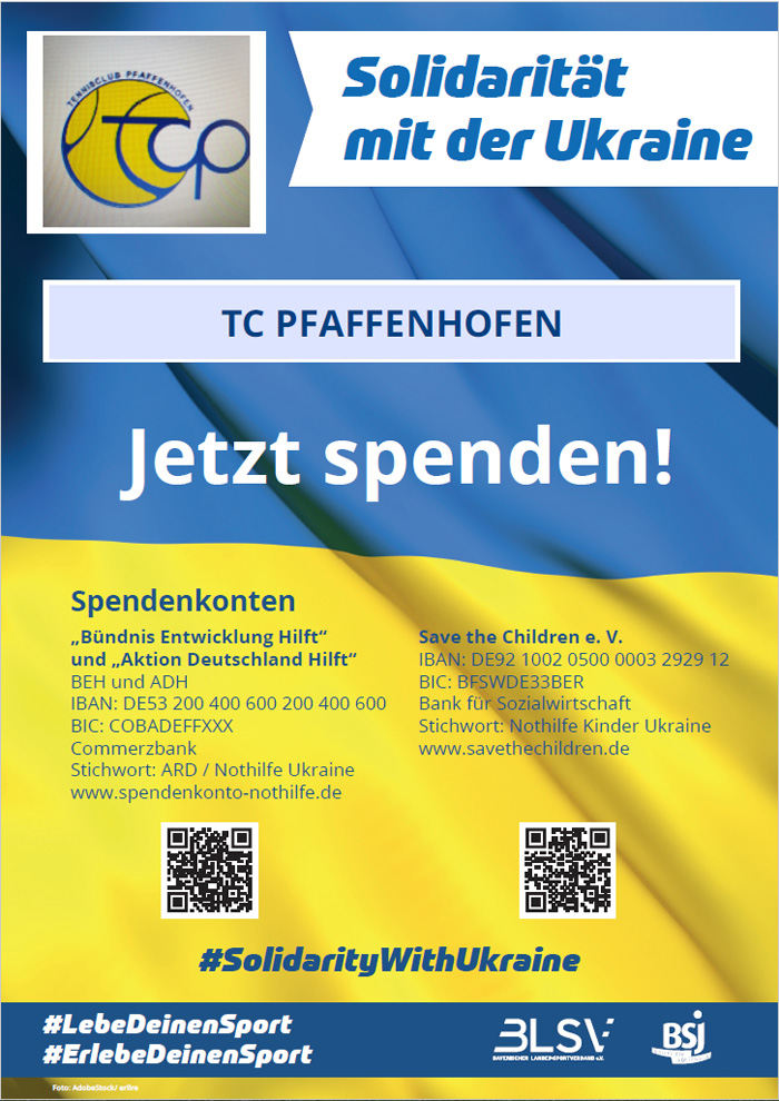Ukraine Spende BLSV